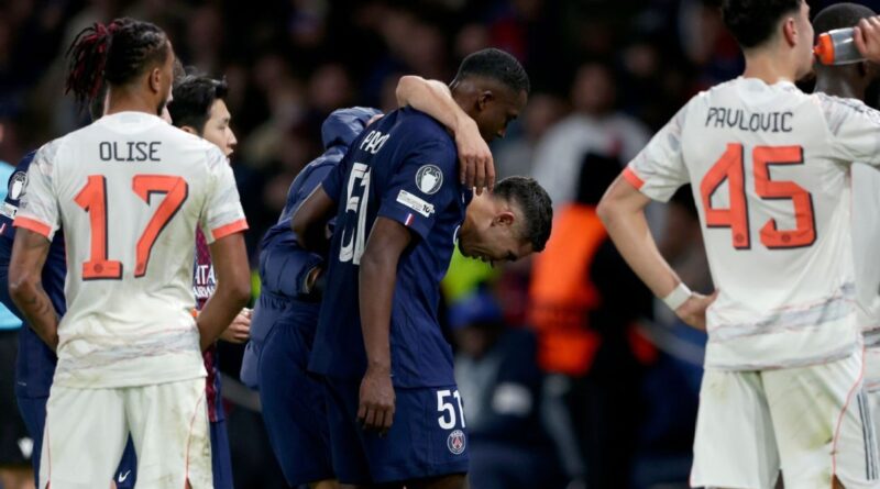 PSG’s Hakimi exits in tears after wild Díaz tackle