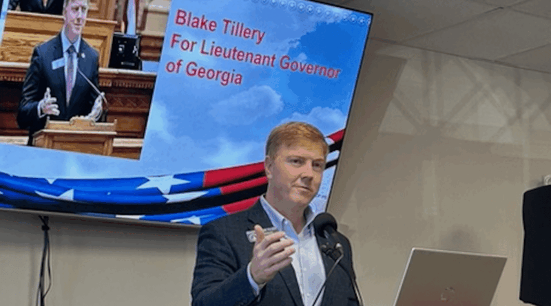 Lt. Gov Candidate Tillery meets with Fayette GOP