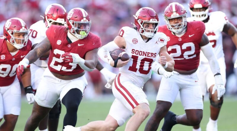 Week 12 Power Rankings: Oklahoma jumps into top 10; three new teams join the list