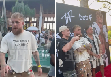 Jake Paul Looks Good at Party After Anthony Joshua Breaks His Jaw