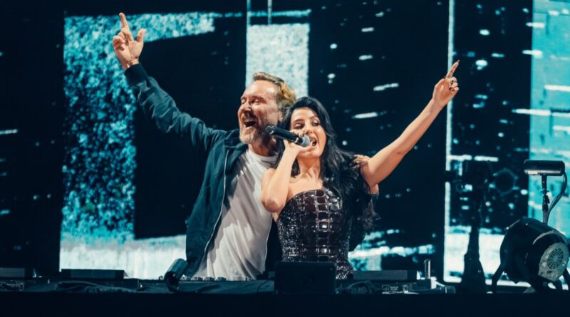Watch David Guetta & Nora Fatehi Debut ‘Fire’ Collaboration in Mumbai